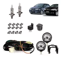 Kit Farol Neblina Origina Auxiliar Farol Milha Vidro Fiat H1