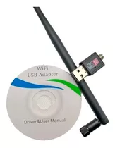 Adaptador Wireless Usb Sem Fio Antena Wifi 900mbps