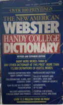 The New American Webster: Handy College Dictionary