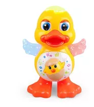 Robô Infantil Musical Pato Dançarino C/ Luzes De Led E Som