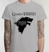 Camiseta Game Of Thrones Série Camisa Blusa Masc Feminino