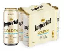 Cerveza Imperial Golden 473ml Pack X6 - Berlin Bebidas