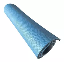 Colchonete Yoga Pilates Fitness Ginastica 1m X 50cm X 10mm Cor Azul Royal