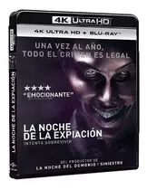 La Noche De La Expiacion Pelicula 4k Uhd + Blu-ray Nuevo 