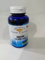 Biotina Americana 10,000mcg X 100 Sof Systems + Envio