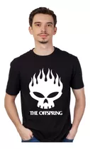 Remera Negra The Offspring - Manga Corta Unisex - Rock Music