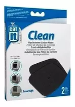 Repuesto Filtros De Carbón Activado. Litera Gato Clean 2unid