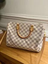 Cartera Louis Vuitton Original Speedy Bandolier 25 Damier Az