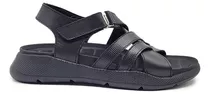 Sandalias Mujer De Cuero Casuales Super Confort Velcro Moda