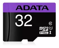 Tarjeta De Memoria Adata Ausdh32guicl10-ra1  Premier Con Adaptador Sd 32gb