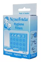 Kit 20 Filtros Refil Para Nosefrida ® 100% Originais