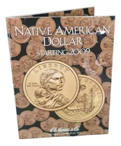 Album Coleccionador Harris Monedas Dolar Nativos Usa 2009