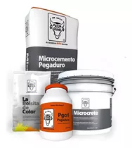 Microcemento Kit Para 12 M2 (incluye Selladores Y Pigmento)