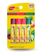 Carmex Bálsamo Labial Hidratante En Barra De Sabores - 4und