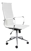 Silla Ergonomica Postural Giratoria Color Blanco Para Escritorio Oficina Femmto Mo001-blanco