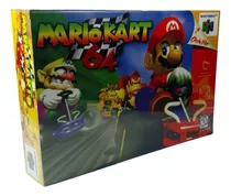 Protector Juegos Retro Caja De Plástico Laminado Mario Kart