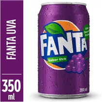 Refrigerante De Uva Fanta Lata 350ml