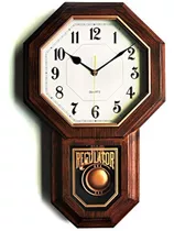 Mini Reloj De Pared De Péndulo Antiguo Clásico, Textura De M