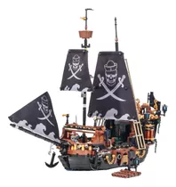 Mini Barco Pirata Tormenta Del Mar Bloques De Construcción