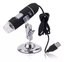 Microscopio Digital Profissional Usb Zoom 1000x 2mp Cor Preto