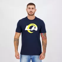 Camiseta New Era Nfl Los Angeles Rams Authentic Marinho