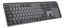 Logitech Mx Mechanical, Teclado Recargable De Alto Desempeño Color Del Teclado Grafito Idioma Español España