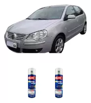 Tinta Spray Automotiva Vw Prata Light + Verniz 300ml