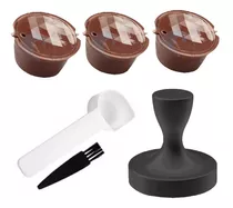 Kit 3 Cápsula + Tamper Dolce Gusto Reutilizável Cafeteira