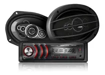 Reproductor+parlantes Marca Crown Mustang Modelo Dmk-9000bt