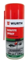 Grafito Spray Lubricante Llaves Candados 200 Ml Wurth