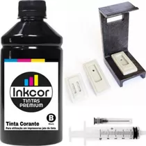 Tinta Recarga Compativel Impressora Hp Cartucho 60b Preto