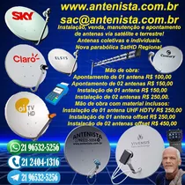 Antenista E Segurança Eletrônica.