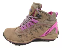 Zapatilla Dermax Mujer Trekking Violeta Claro - Dancy Shoes