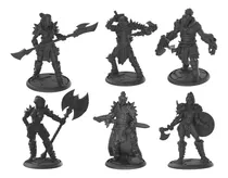 Miniaturas Rpg Orc Personagens Dungeons And Dragons D&d