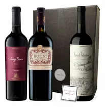 Regalo Vinos Rutini + Luigi Bosca + Saint Felicien X3 Tienda