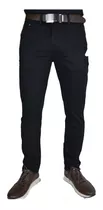 Pantalon Dril Licrado Para Hombre 