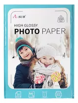 Papel Fotografico A4 200 Grs Brillante 20 Hojas Glossy