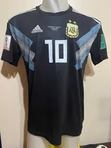 Camiseta Argentina Islandia Rusia 2018 Messi #10 Barcelona L