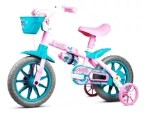 Bicicleta Aro 12 Infantil Menina Nathor Charm 2 A 5 Anos