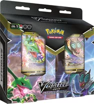 Pokemon Deck De Batalha V Noivern + Sleeves Azul Petróleo