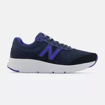 Zapatillas New Balance 411v2 Color Blue/aura - Adulto 39.5 Ar