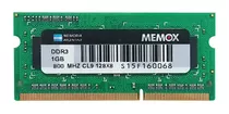 Memoria Sodimm Ddr3 1gb 800mhz Memox - Altavista