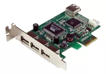 4 Port Pci Express Low Profile High Speed Usb Card - Pcie Us