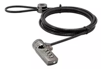 Cable De Seguridad P/laptop C/combinación 1.8m Unno Tekno