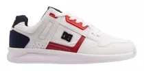 Zapatillas Dc Shoes Stag Lite Le White/red/blue - Big Buey -