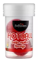 Hot Ball Bolinha Beijável Hot Flowers Sabores