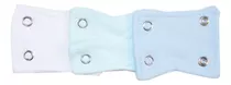 Kit 3 Extensor De Body Macio Roupa De Bebe 2 Botões Infantil