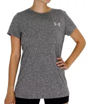 Remera Under Armour Training W Tech Ssc Solid Mujer Gom