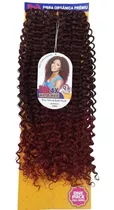 Cabelo Orgânico Crochet Braids 300gr 70cm Lançamento+brinde 