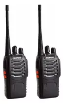 Pack 2 Radio Transmisor Walkie Talkie Baofeng Bf888s Doble